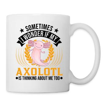 Axolotl Queue Cadeau Amphibien Axolotl - Mug blanc - blanc - Droite