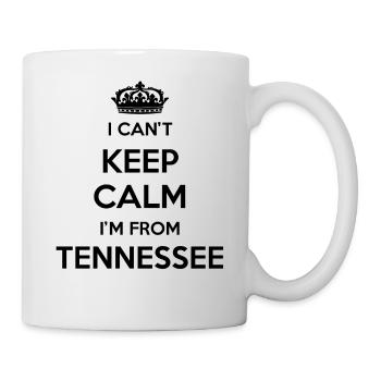 Ich Kann Nicht Ruhig Bleiben - Tennessee - Tasse - Weiß - Rechts