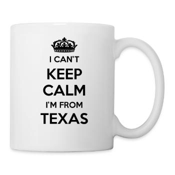 I Can't Stay Calm - Texas - Mug - white - Right