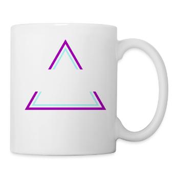 Rave Techno House Party EDM Festival Goa Electro - Mug blanc - blanc - Droite