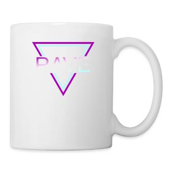 Rave Techno House Party EDM Festival Goa Electro - Mug blanc - blanc - Droite