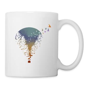 Flying Far Away - Mug blanc - blanc - Droite