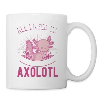 Axolotl Gift Tailed Amphibian - Mug - white - Right