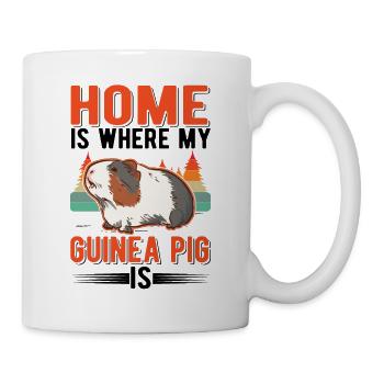 Guinea pigs at home Guinea Pig - Mug - white - Right