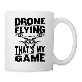 Drone Flying That's My Game - Quadcopter Drone Pil - Mug - white - Right