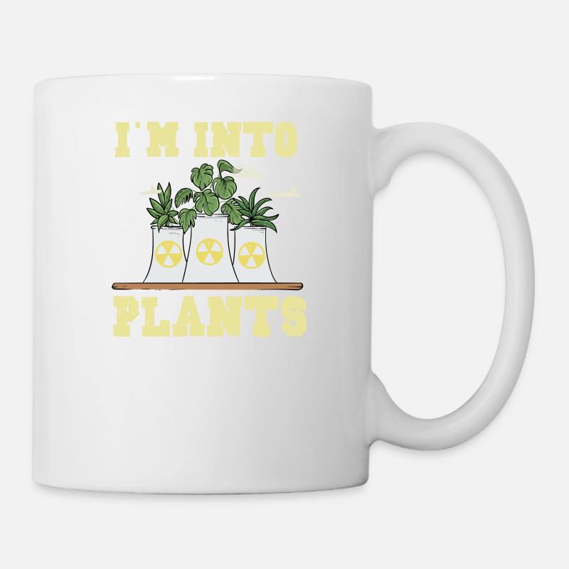 Nuclear power plant Nuclear energy Renewable energy - Mug - white