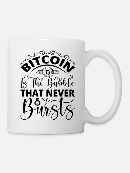 Bitcoin Sprüche - Tasse - Weiß