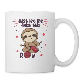 Sloth knits for every knit and crochet friend - Mug - white - Right