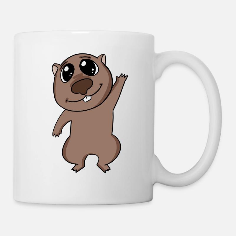 Wombat Wombats - Mug - white