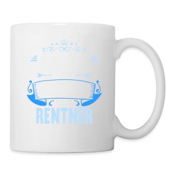 Rente 2023 Ruhestand Abschied Rentner 2023 - Tasse - Weiß - Rechts