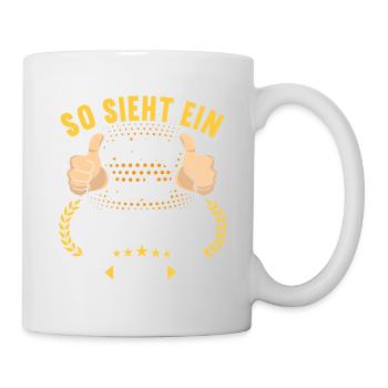 Rente 2023 Ruhestand Abschied Rentner 2023 - Tasse - Weiß - Rechts