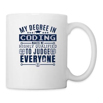 Coder | Programmer | Software Developer - Mug - white - Right