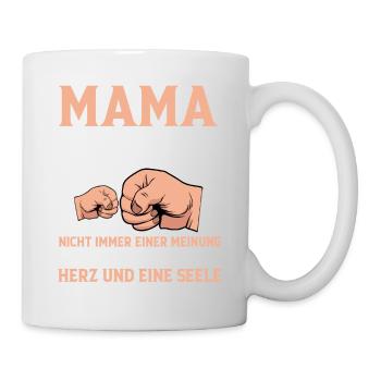 Mama Und Sohn - Tasse - Weiß - Rechts