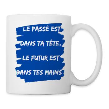 le futur est dans tes mains - Mug blanc - blanc - Droite