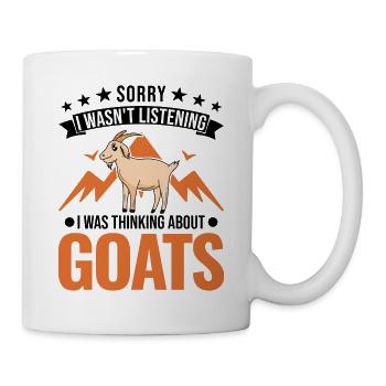 Chèvres Cadeau Chèvre Hôte Chèvre - Mug blanc - blanc - Droite