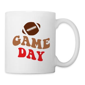 Game Day - Football - Mug - white - Right