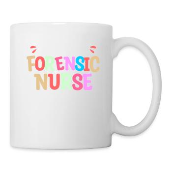 Futur infirmier médico-légal Sciences médicales Infirmière infirmière autorisée - Mug blanc - blanc - Droite