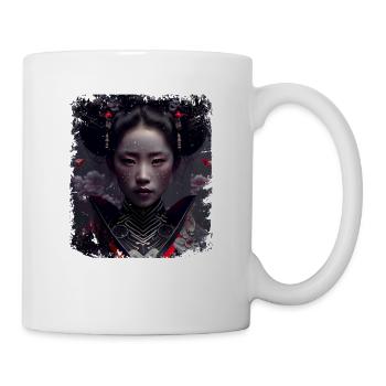 Japan Japanese Art Geishas Vintage Geisha - Mug - white - Right