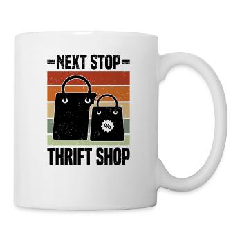 Magasin d’occasion Eco Hipster d’occasion - Mug blanc - blanc - Droite