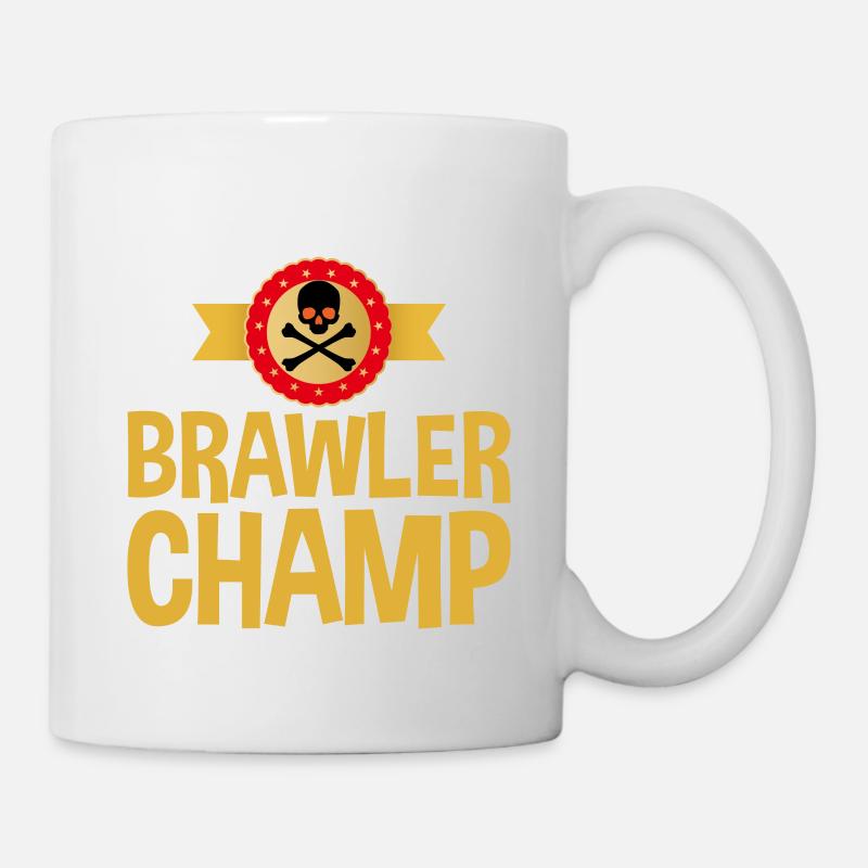 Brawler Champ 2 - Mug blanc - blanc