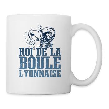 Roi De La Boule Lyonnaise - Mug blanc - blanc - Droite