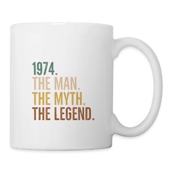 March 1974 The Man The Myth The Legend - Mug - white - Right