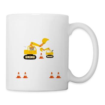 Ich Werde Großer Bruder 2025 - Tasse - Weiß - Rechts