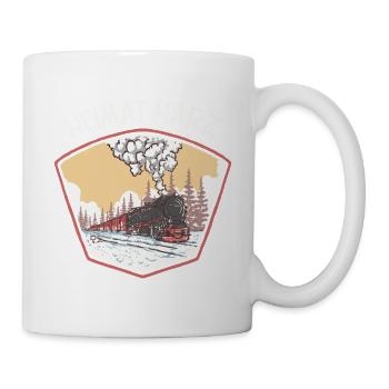 Home Harz Railway on the Brocken souvenir - Mug - white - Right