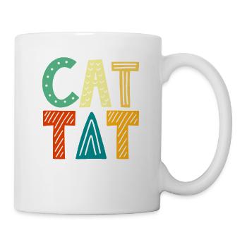 Chat Maman Chat Parents Chat Amoureux des Chats Cadeau - Mug blanc - blanc - Droite