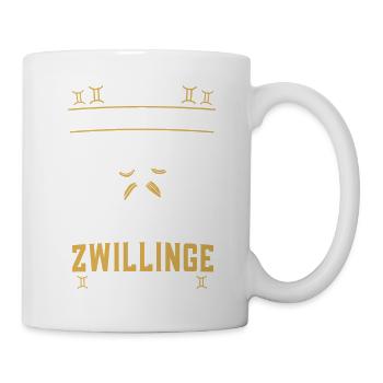 Zwilling Egal wie geil dein Sternzeichen Sternbild - Tasse - Weiß - Rechts