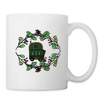 Spring Nature Nature Lovers Alps Mountaineers - Mug - white - Right