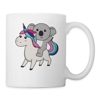 koala licorne animaux mignons licornes koalas - Mug blanc - blanc - Droite