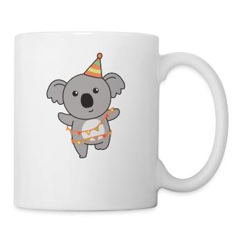 Koala pour l’anniversaire des enfants un anniversaire - Mug blanc - blanc - Droite