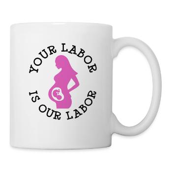 Notre sage-femme obstétrique - Mug blanc - blanc - Droite