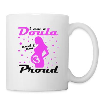 Je suis sage-femme doula - Mug blanc - blanc - Droite