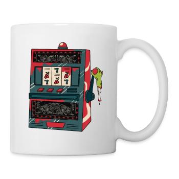Zombie Hand Poker Zombie Hand Poker Inspiration sp - Tasse - Weiß - Rechts