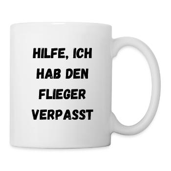 Partyspruch für Malle, Karneval ect. - Kostümidee - Tasse - Weiß - Rechts