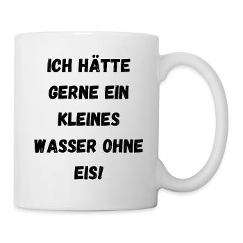 Partyspruch für Malle, Karneval ect. - Kostümidee - Tasse - Weiß - Rechts