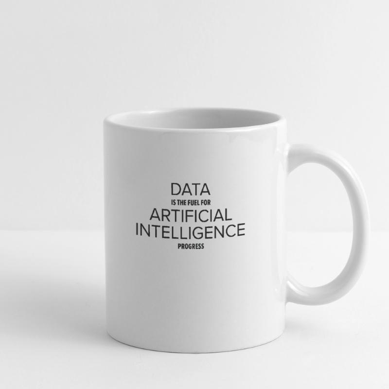 Machine de progrès de l’intelligence artificielle Mug blanc