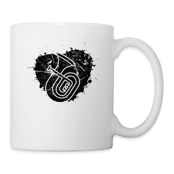 Tenorhorn Joueur de Tenorhorn Joueur de Tenorhorn Joueur de Tenorhorn - Mug blanc - blanc - Droite