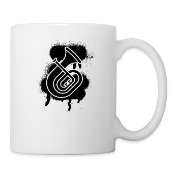 Tenorhorn Joueur de Tenorhorn Joueur de Tenorhorn Joueur de Tenorhorn - Mug blanc - blanc - Droite