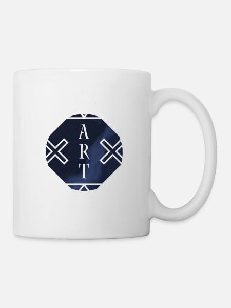 ART Experiment Back - Tasse - Weiß