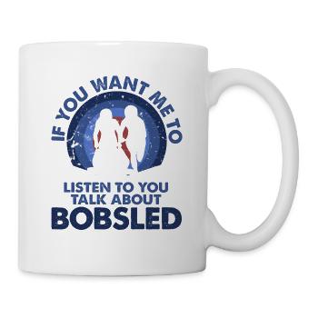 I want to listen to Talk Bobs - Mug - white - Right