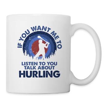 Ich Möchte, Dass Ich Talk Schleudert - Tasse - Weiß - Rechts