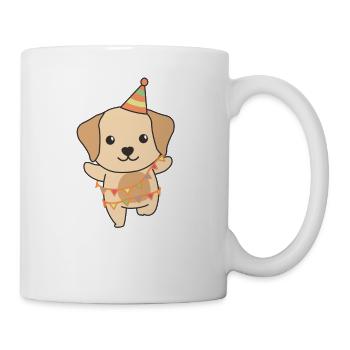 Labrador pour l’anniversaire un cadeau pour les enfants - Mug blanc - blanc - Droite