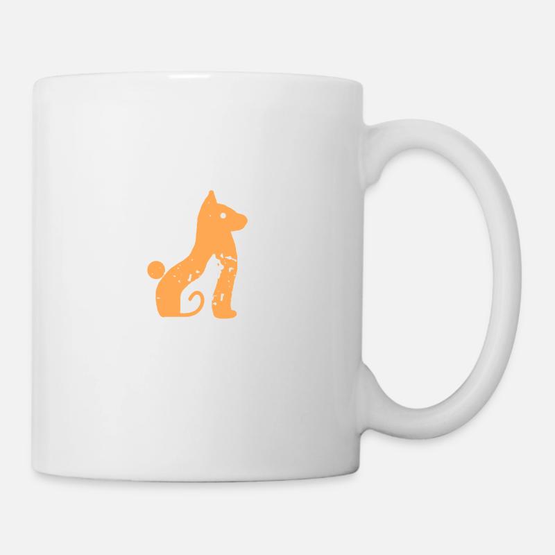 Life Is Better When You Protect Animals Cute Retro - Tasse - Weiß