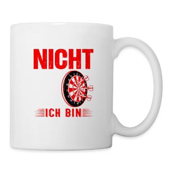 Ich Bin Nicht 40 Ich Bin Double 20 - Tasse - Weiß - Rechts