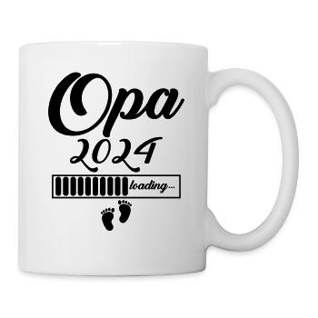 Opa 2024 - Tasse - Weiß - Rechts
