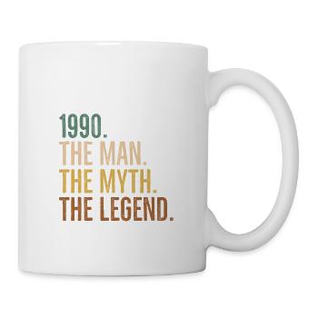 Mai 1990 Der Mann Der Mythos Die Legende - Tasse - Weiß - Rechts