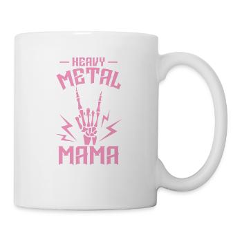 Heavy Metal Mama Musik Band Genre - Tasse - Weiß - Rechts